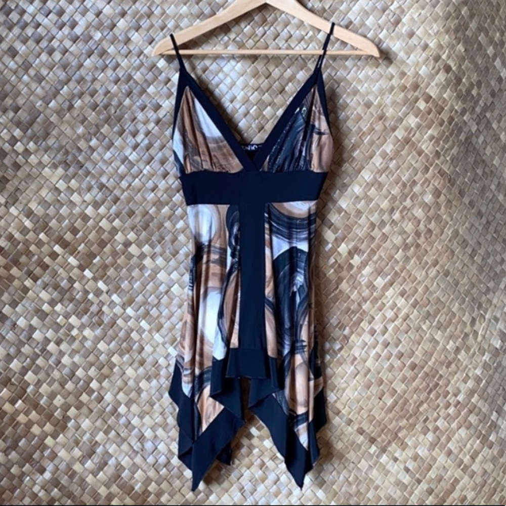 Earth toned dress top